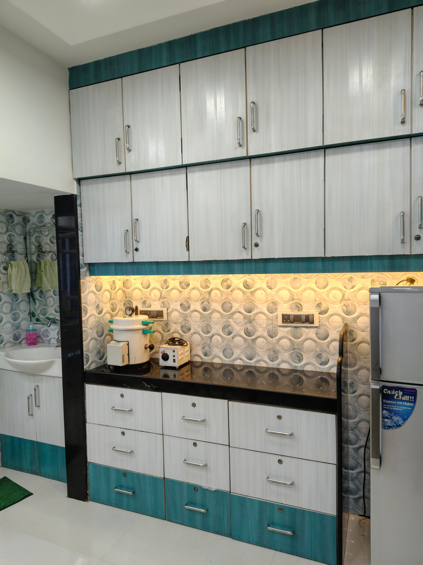 Sterilisation and equipment area at Rachana's Dental Clinic
